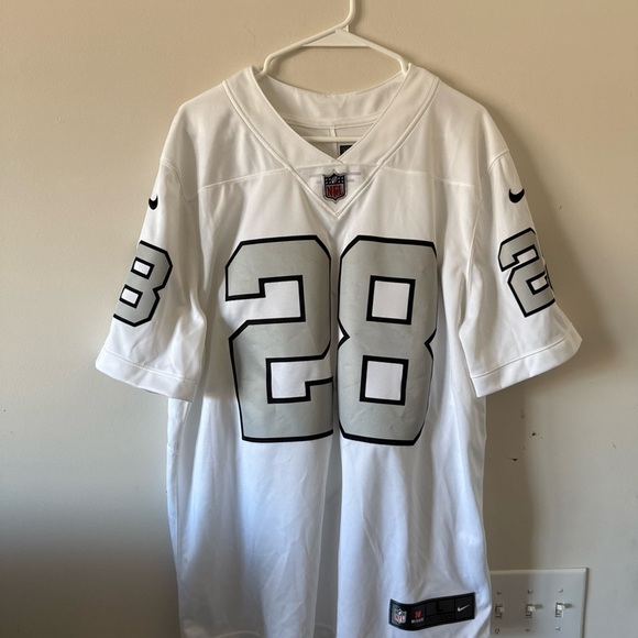 NFL White and Black Men's Jersey